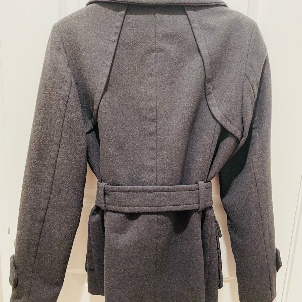Zara basic coat with belt - Picture 4 of 6